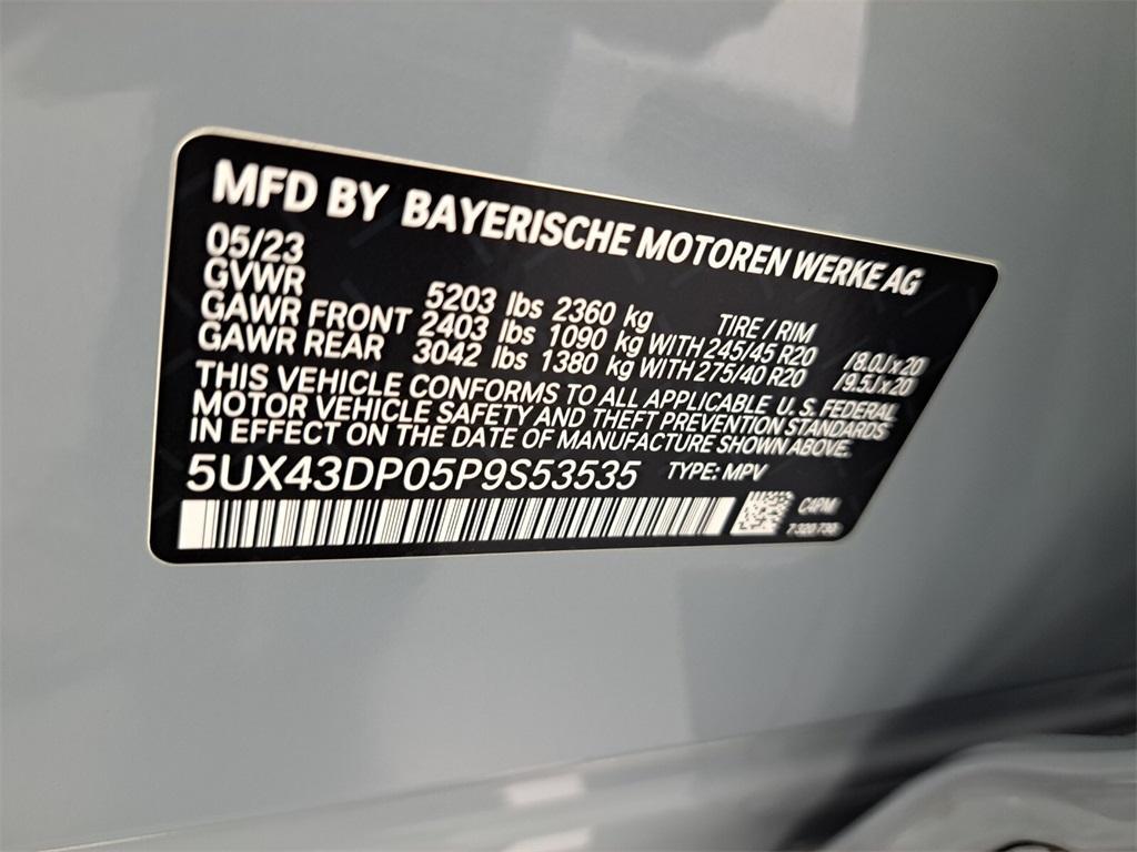 used 2023 BMW X3 car, priced at $36,495
