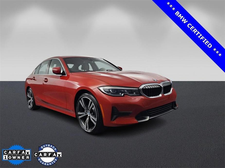 used 2021 BMW 330 car, priced at $26,250