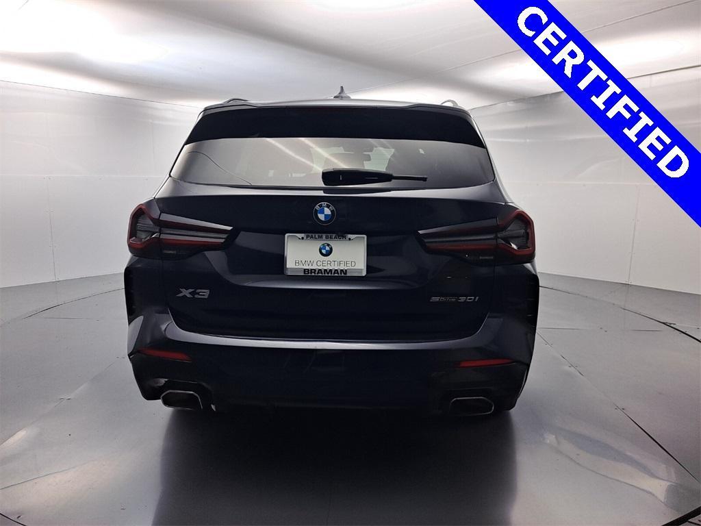 used 2022 BMW X3 car, priced at $33,495