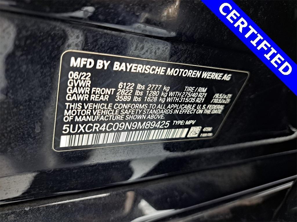 used 2022 BMW X5 car, priced at $49,995