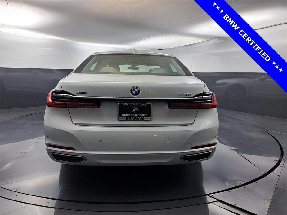 used 2022 BMW 750 car, priced at $67,995