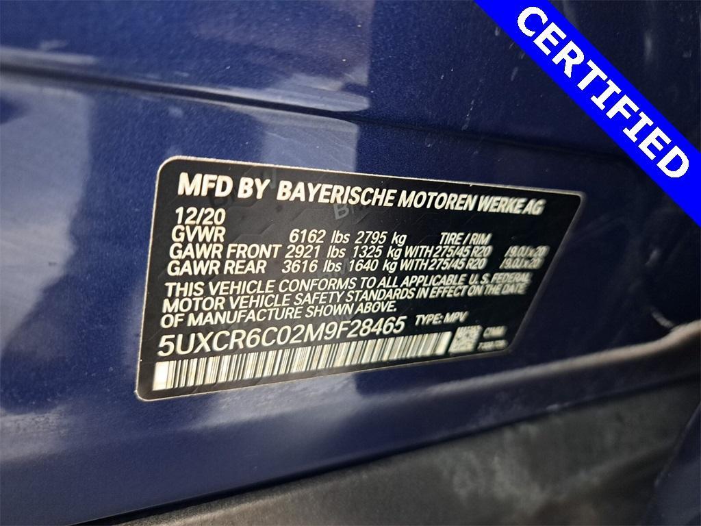 used 2021 BMW X5 car, priced at $41,995