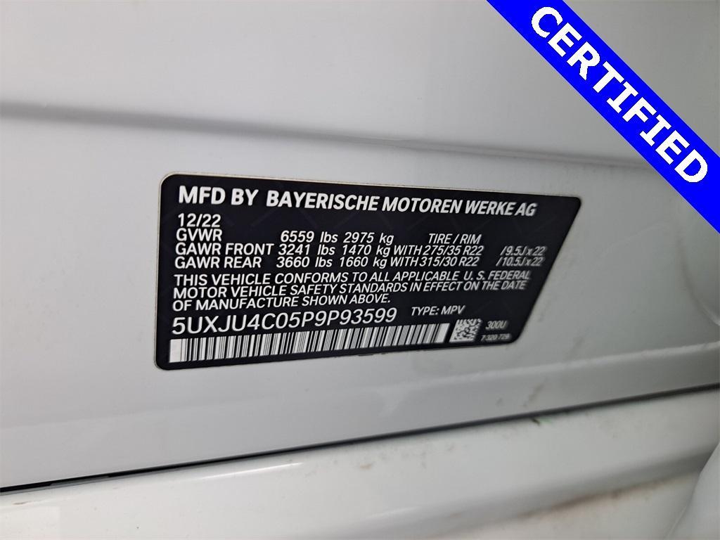 used 2023 BMW X5 car, priced at $72,595