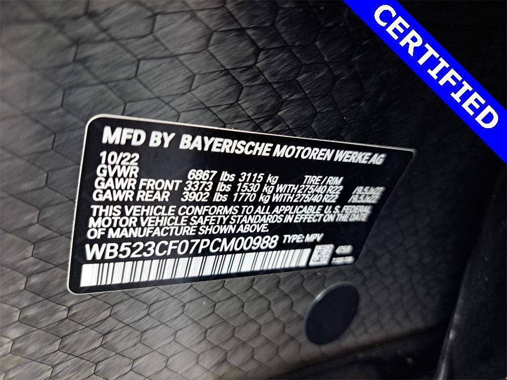 used 2023 BMW iX car, priced at $50,495