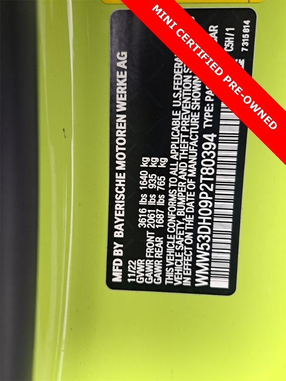 used 2023 MINI Hardtop car, priced at $28,146