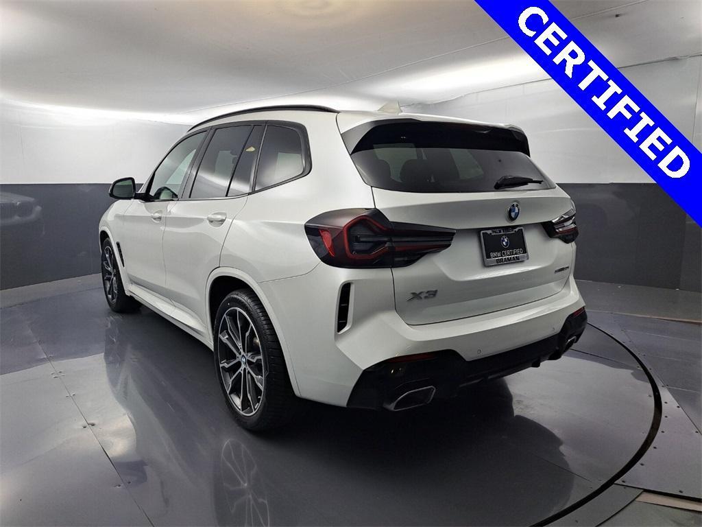 used 2022 BMW X3 car, priced at $37,995