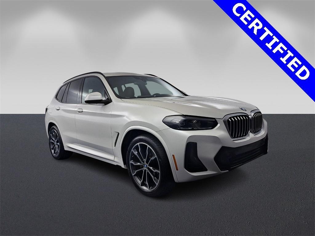 used 2022 BMW X3 car, priced at $37,995