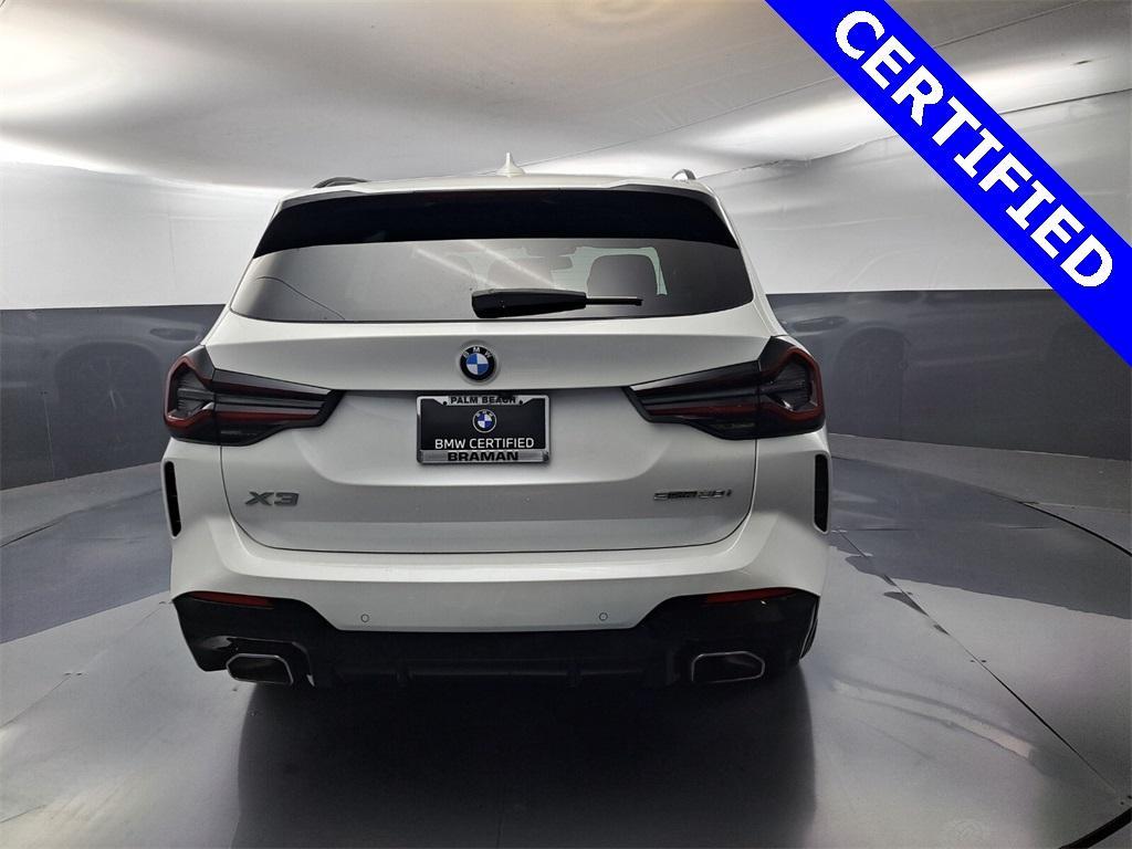 used 2022 BMW X3 car, priced at $37,995