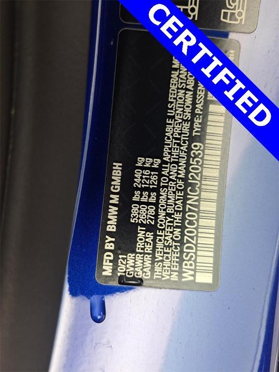 used 2022 BMW M8 car, priced at $89,995