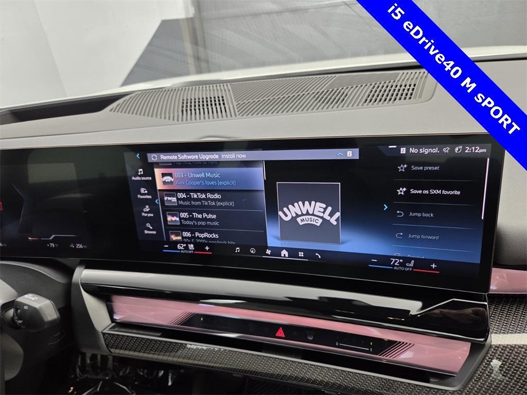 used 2024 BMW i5 car, priced at $53,995