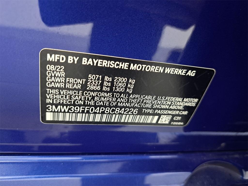 used 2023 BMW 330e car, priced at $38,495