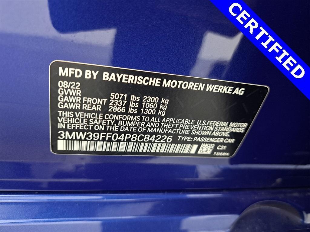 used 2023 BMW 330e car, priced at $38,995