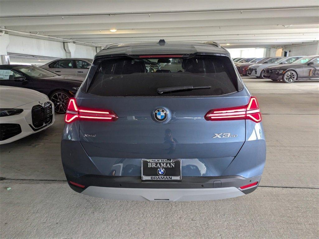 new 2025 BMW X3 car