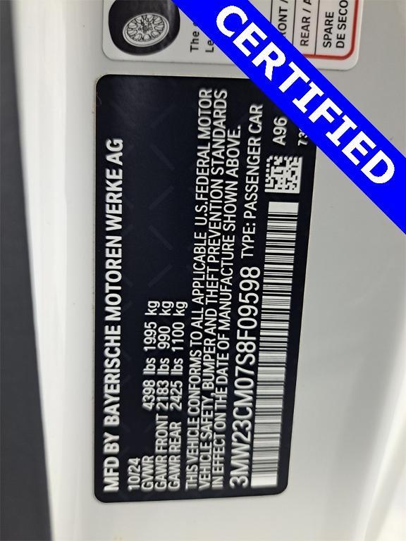 used 2025 BMW 230 car, priced at $42,995