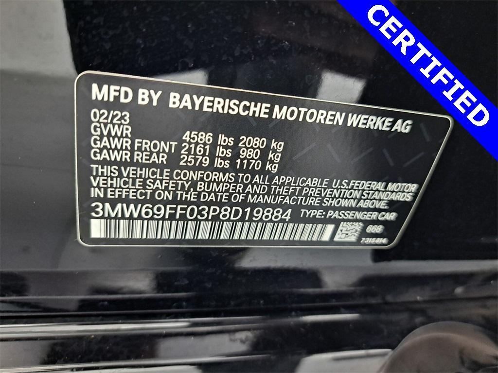 used 2023 BMW 330 car, priced at $33,995