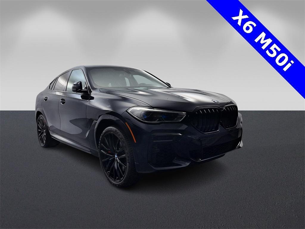 used 2022 BMW X6 car, priced at $61,995