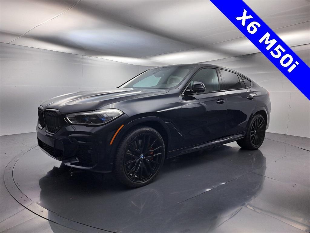 used 2022 BMW X6 car, priced at $61,995