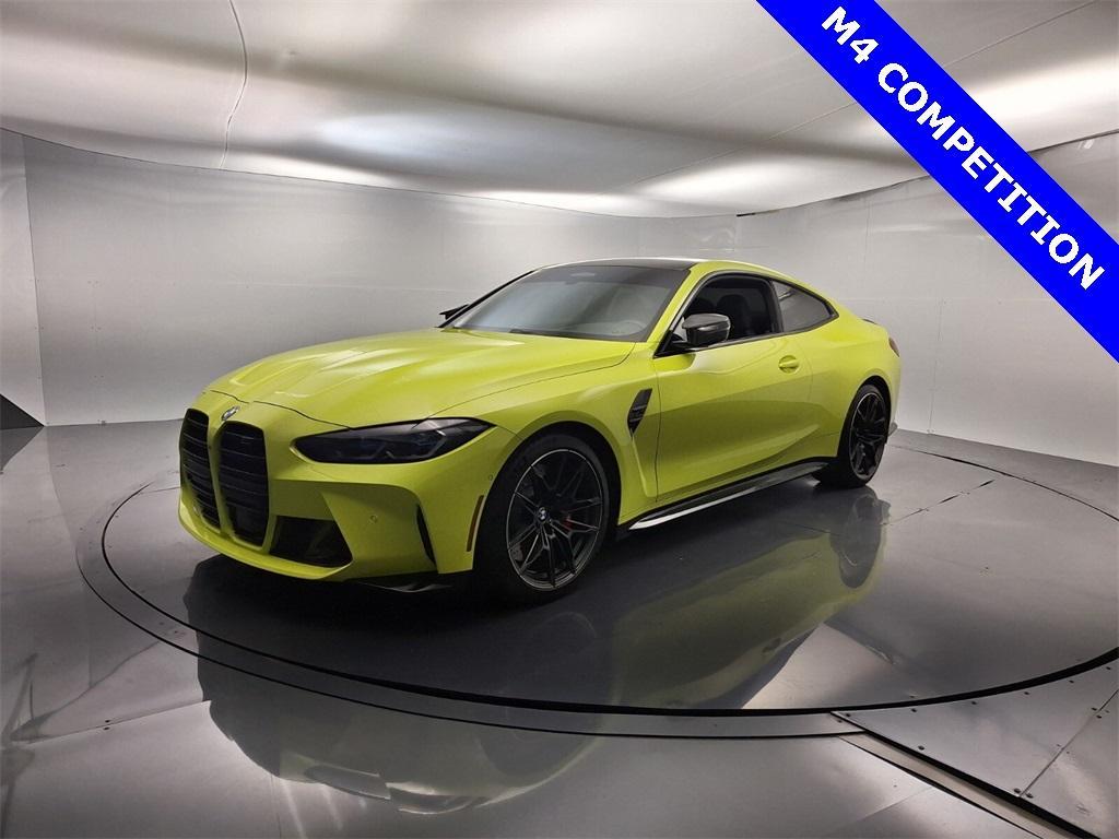 used 2021 BMW M4 car, priced at $74,495
