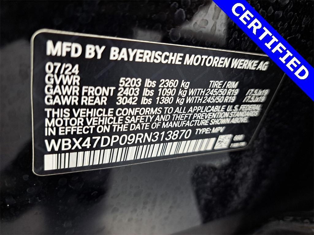 used 2024 BMW X3 car, priced at $42,995