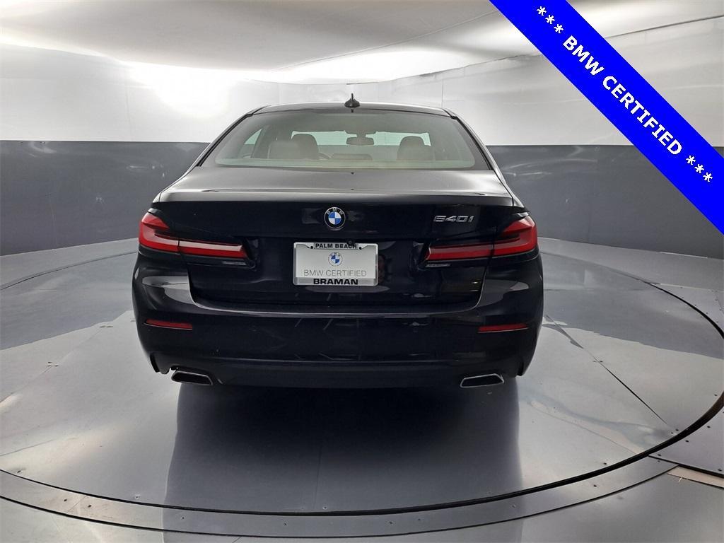 used 2022 BMW 540 car, priced at $46,500