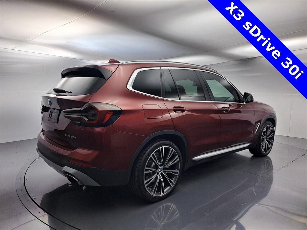 used 2022 BMW X3 car, priced at $31,995