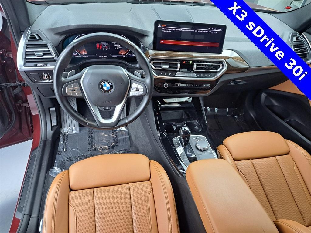 used 2022 BMW X3 car, priced at $31,995
