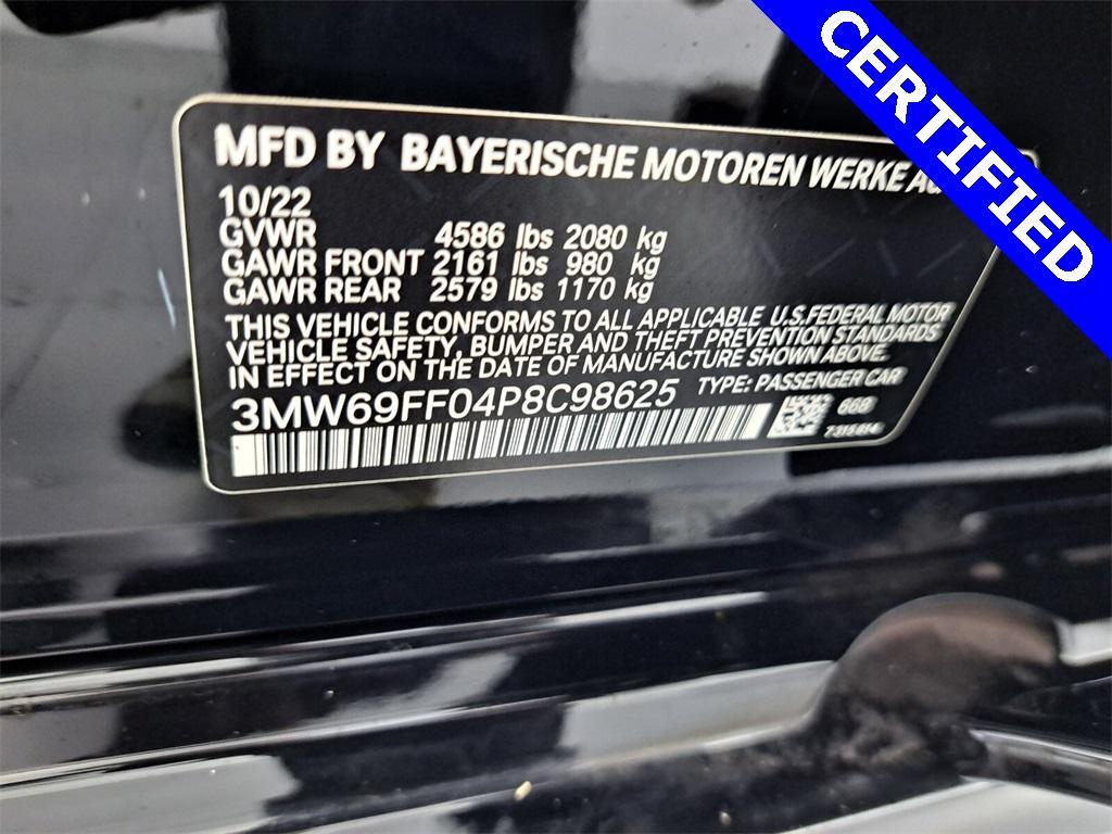 used 2023 BMW 330 car, priced at $33,995