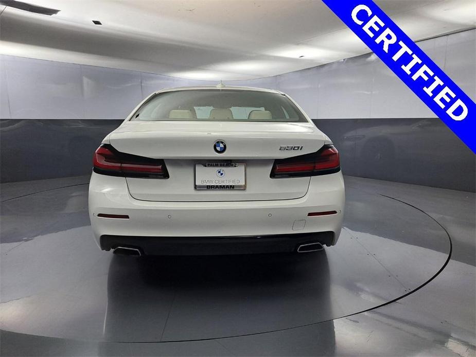 used 2021 BMW 530 car, priced at $32,995