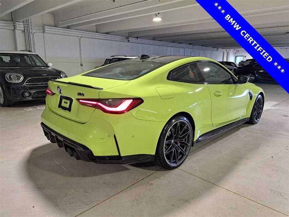 used 2021 BMW M4 car, priced at $64,495