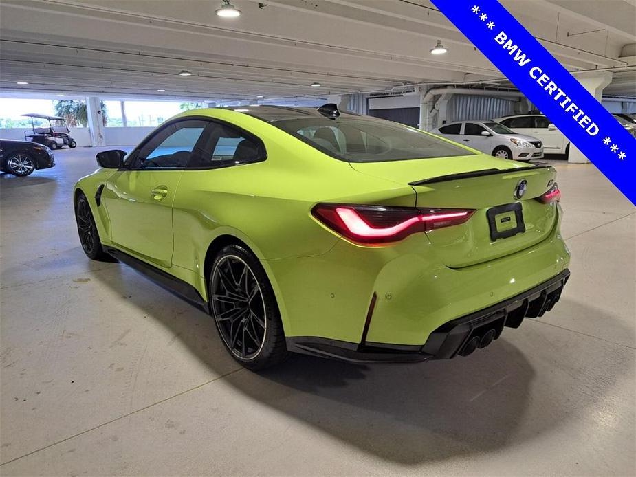 used 2021 BMW M4 car, priced at $64,495