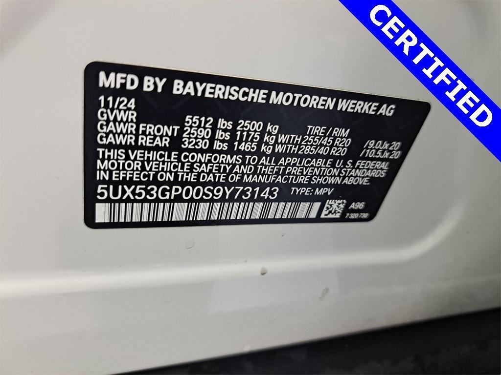 used 2025 BMW X3 car, priced at $55,495
