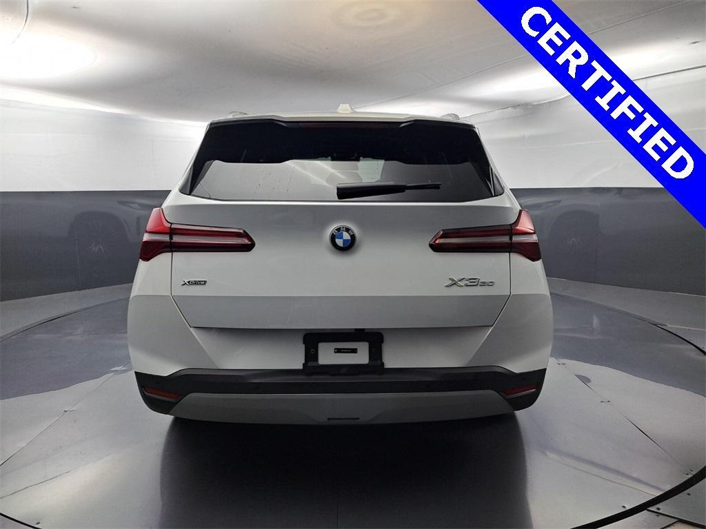 used 2025 BMW X3 car, priced at $55,495