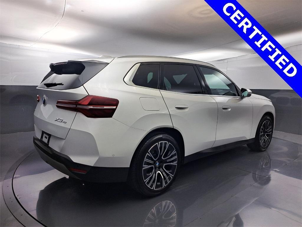 used 2025 BMW X3 car, priced at $55,495