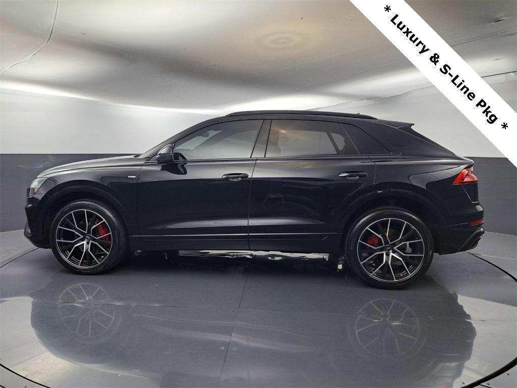 used 2020 Audi Q8 car, priced at $38,995