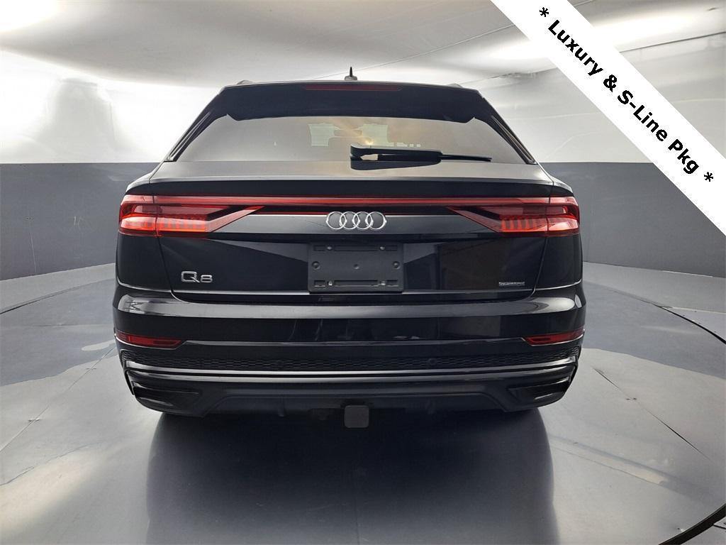 used 2020 Audi Q8 car, priced at $38,995