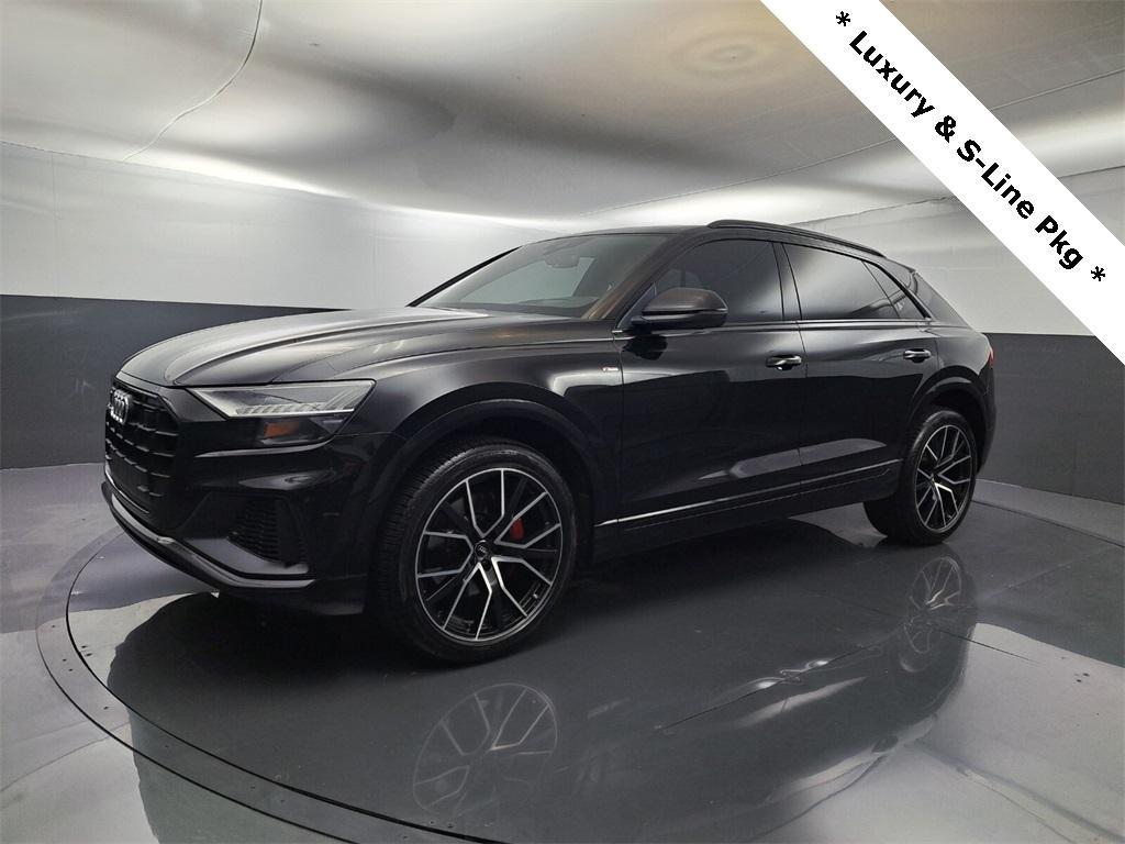 used 2020 Audi Q8 car, priced at $38,995