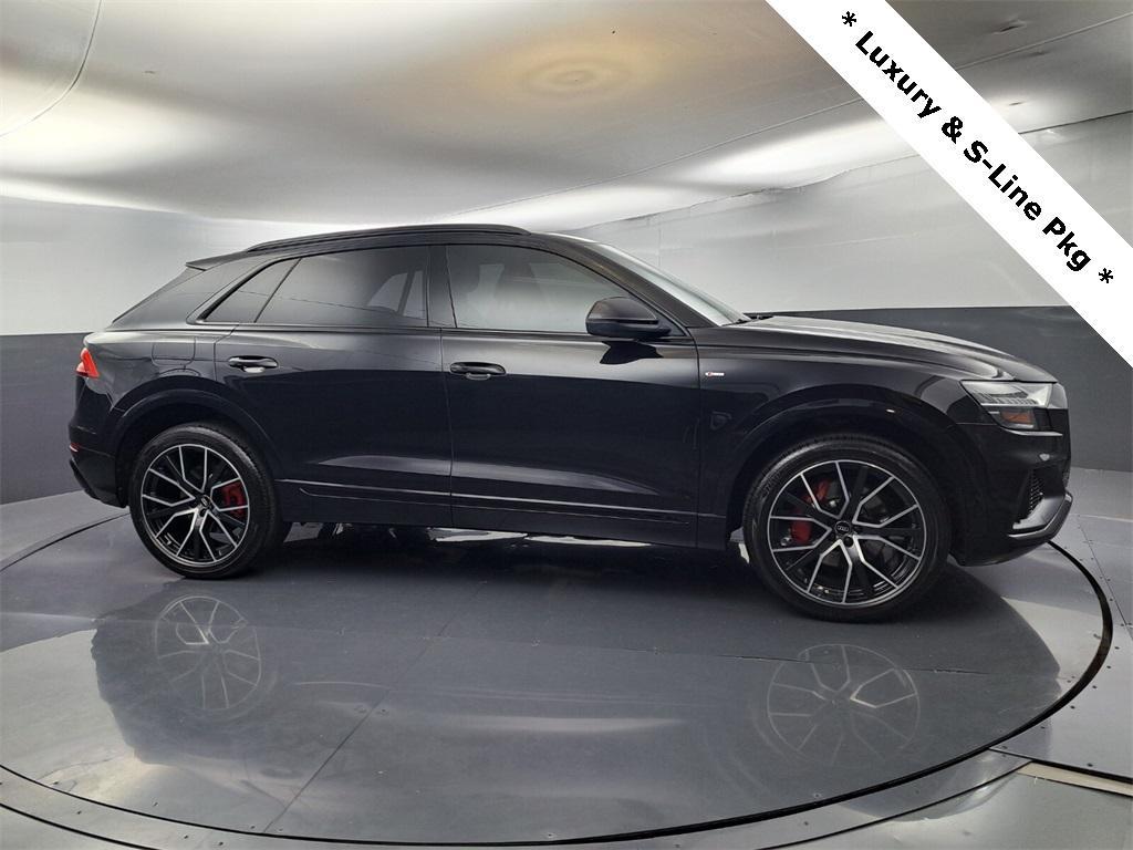 used 2020 Audi Q8 car, priced at $38,995