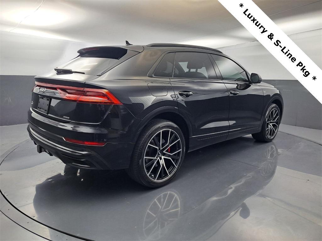 used 2020 Audi Q8 car, priced at $38,995