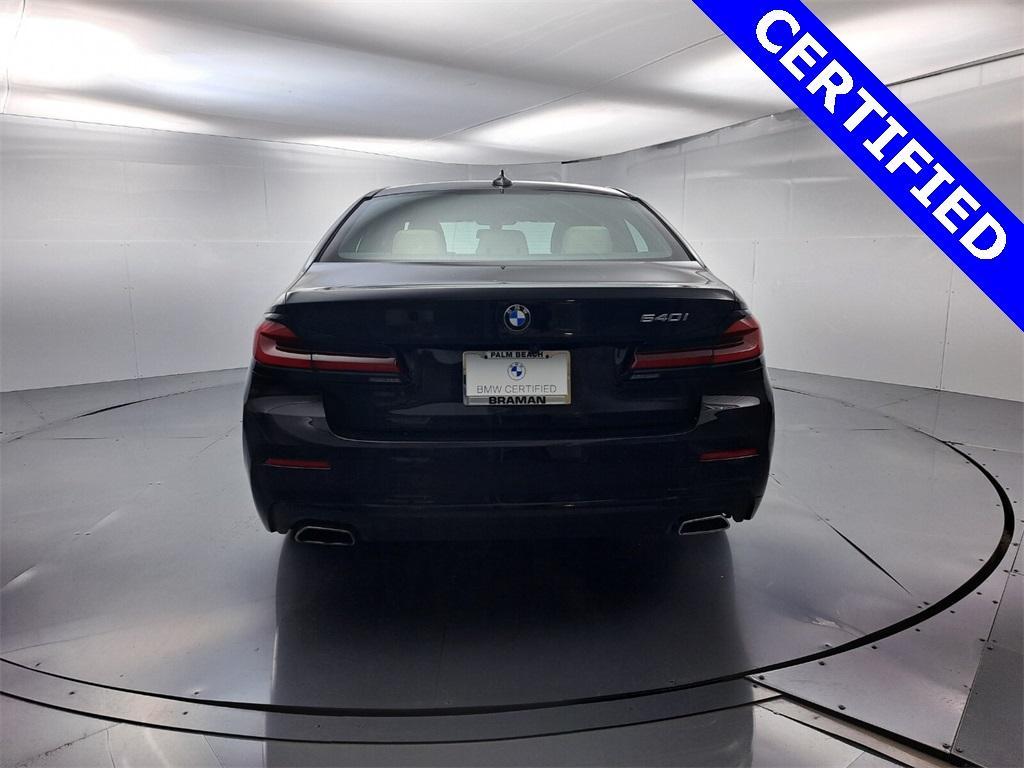 used 2022 BMW 540 car, priced at $46,995