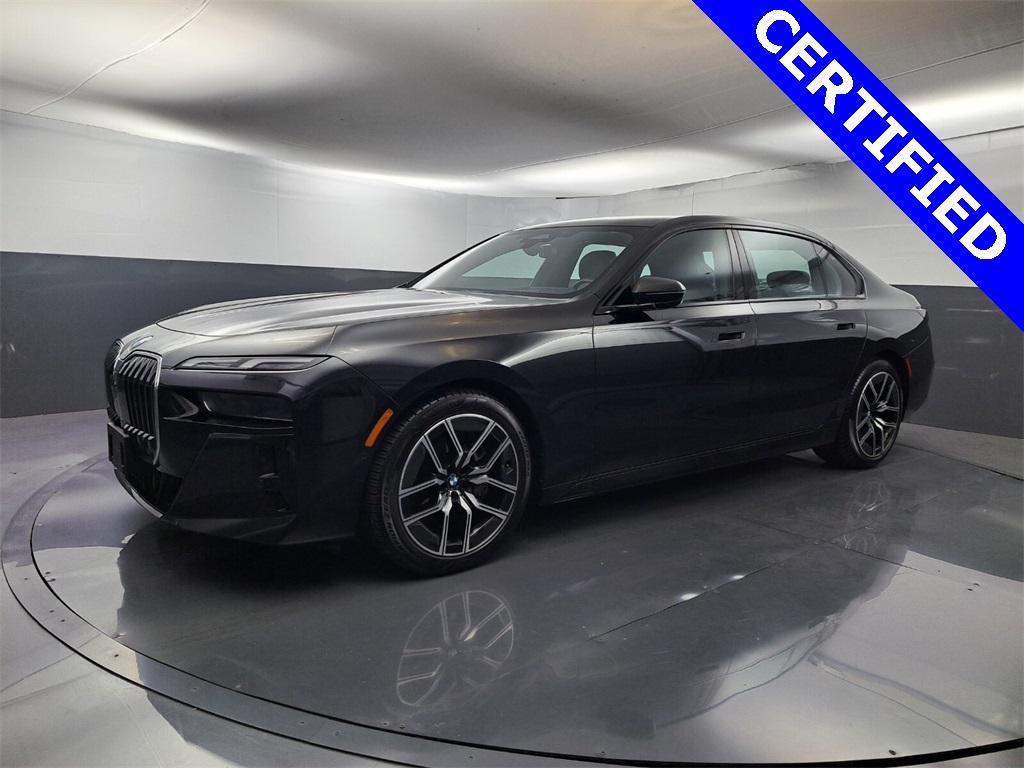 used 2024 BMW 740 car, priced at $82,995