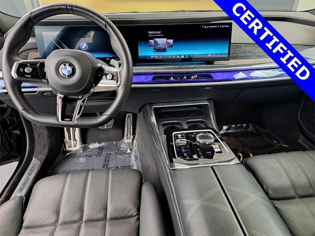 used 2024 BMW 740 car, priced at $82,995