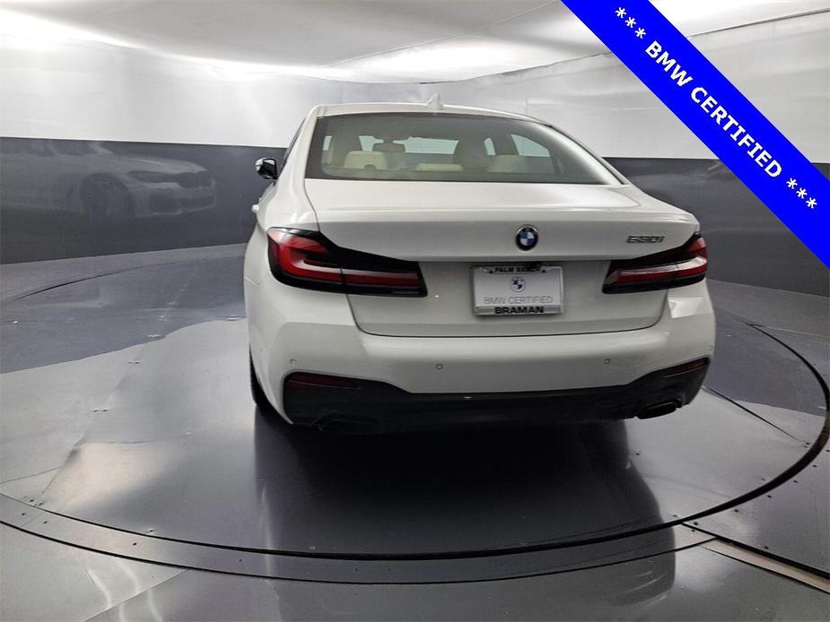 used 2021 BMW 530 car, priced at $39,500