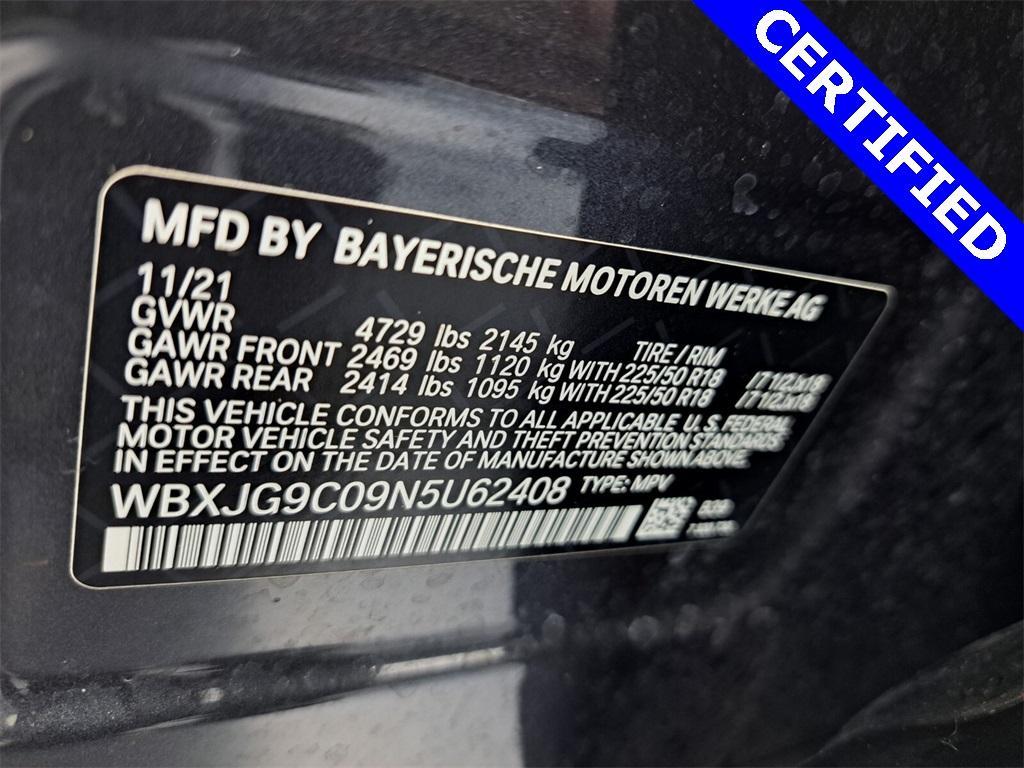 used 2022 BMW X1 car, priced at $30,995