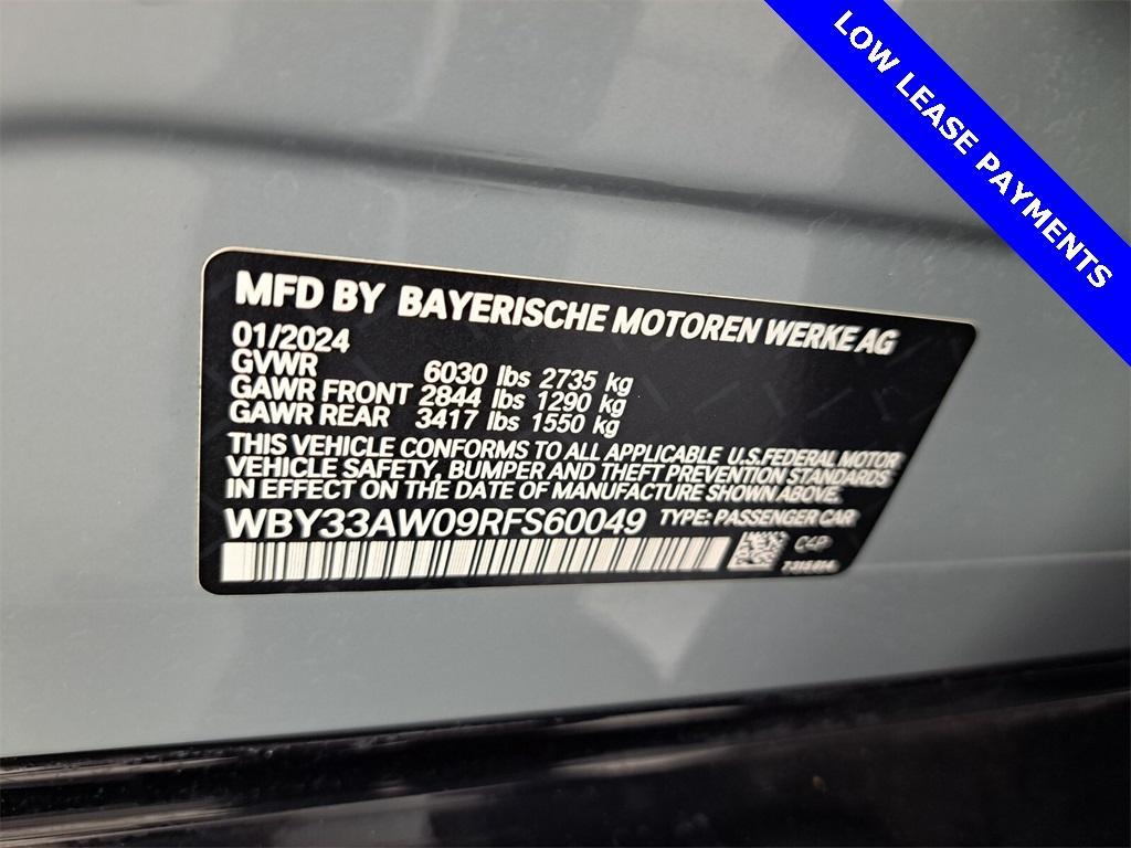 used 2024 BMW i4 Gran Coupe car, priced at $58,995