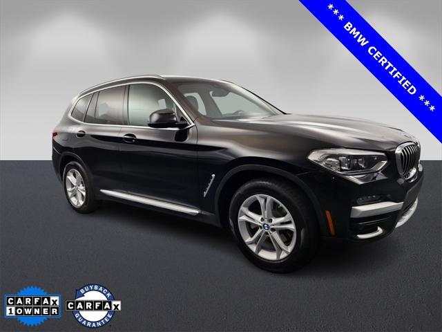 used 2021 BMW X3 car, priced at $28,500