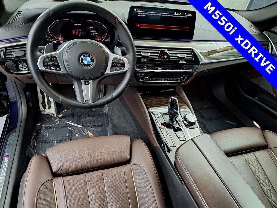 used 2021 BMW M550 car, priced at $42,995