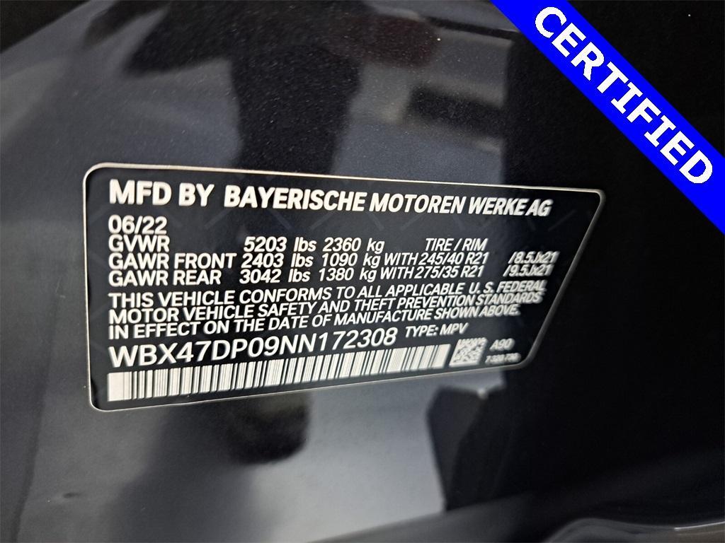 used 2022 BMW X3 car, priced at $35,995
