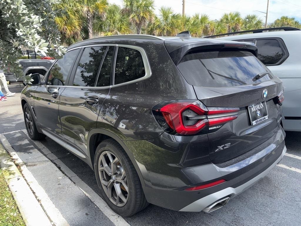 used 2022 BMW X3 car, priced at $35,500