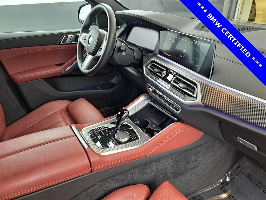 used 2022 BMW X6 car, priced at $57,995