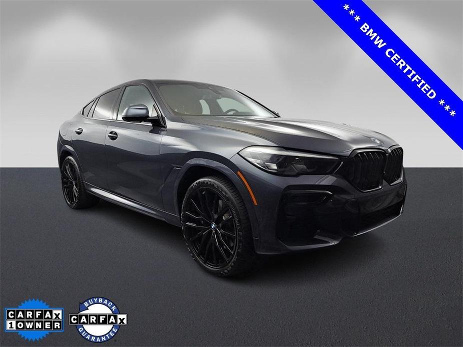 used 2022 BMW X6 car, priced at $57,995